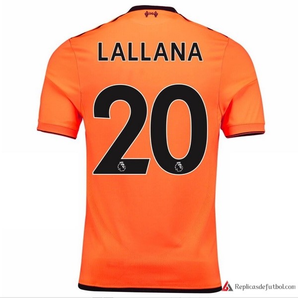 Camiseta Liverpool Tercera equipación Lallana 2017-2018